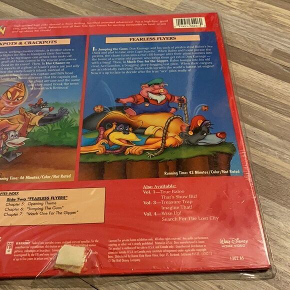 Vintage Disney Tail Spin Disney laserdisc Disney movie vintage - Picture 5 of 6